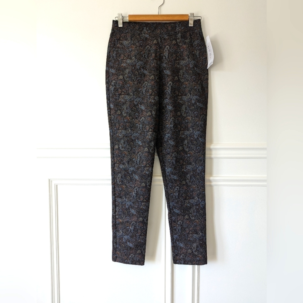 Luxury Canadian Mode De Vie Paisley Pants, Brand New with Tags